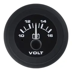 VEETHREE Voltmeter 10-16 Volt &#216;2&quot; - Premier Pro