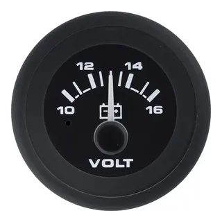 VEETHREE Voltmeter 10-16 Volt &#216;2&quot; - Premier Pro