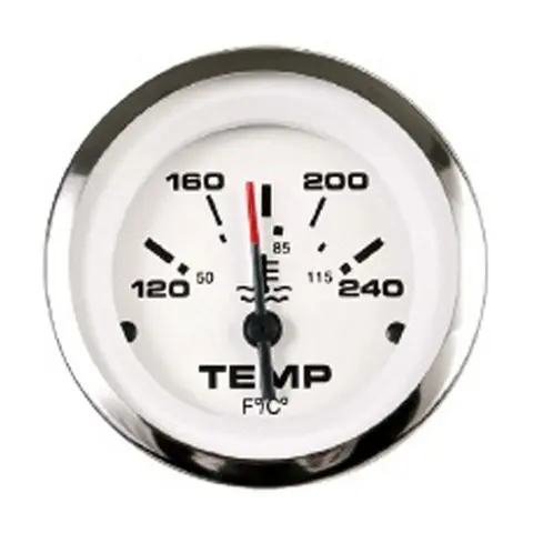 VEETHREE Vanntemp.måler 120 -240°F Ø2" - Lido Pro - 240-33Ohm 