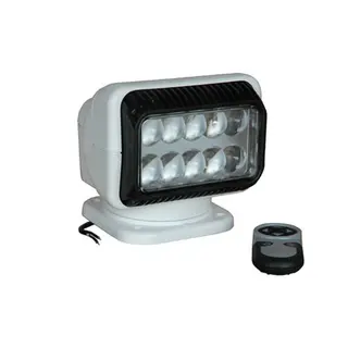 GOLIGHT RADIORAY LED Fj.st lyskaster 12V Hvit - 1 tr&#229;dl&#248;s fjerkontroller