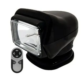 GOLIGHT STRYKER Xenon Fj.st lyskast. 12V Sort - 1 trådløs fjerkontroll 