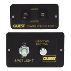GUEST Kontrollpanel for 2 styrepos. 12V Passer til #2204,22044