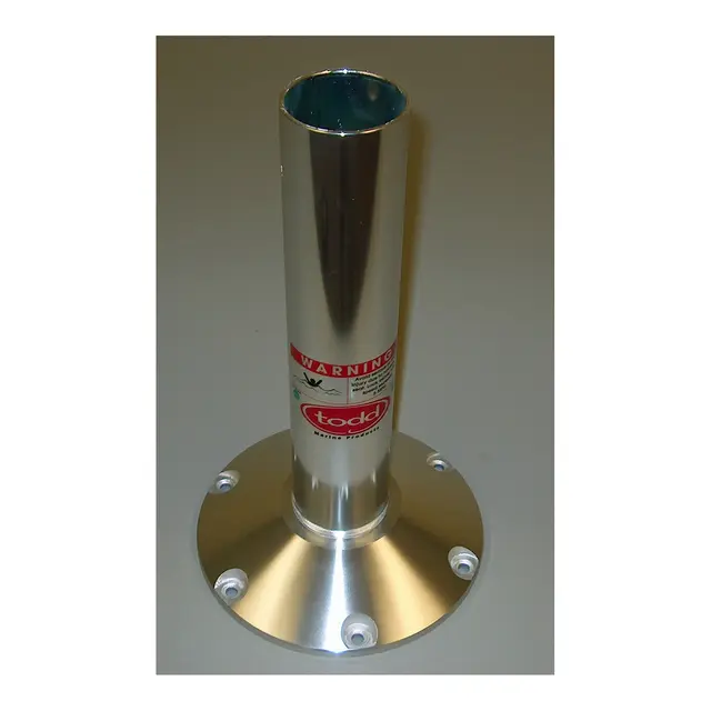 TODD MARINE Stolstativ Alu 15" Eloksert aluminium 