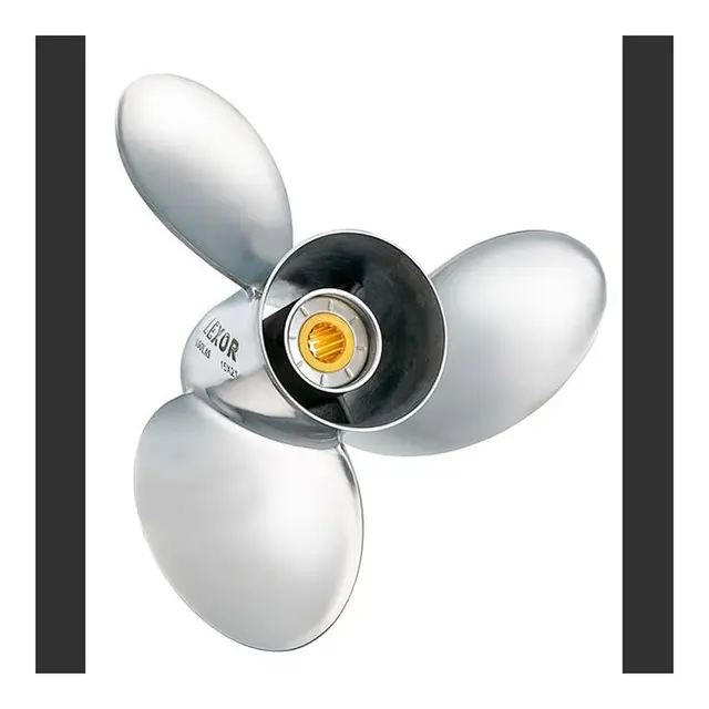 SOLAS Lexor 3 - 15,4 x 18 (M/MCr/HO, R) Propell (Stål) - 3 bl. - m/HUB - Høyre 