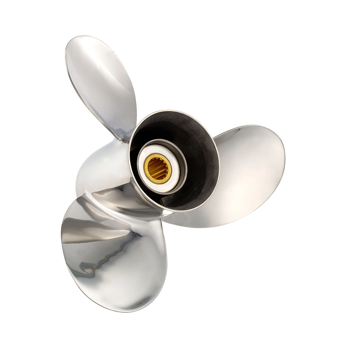 SOLAS Titan 3 - 17,8 x 21 (Bravo 2, L) Propell (Stål) - 3 bl. - m/HUB - Venstre