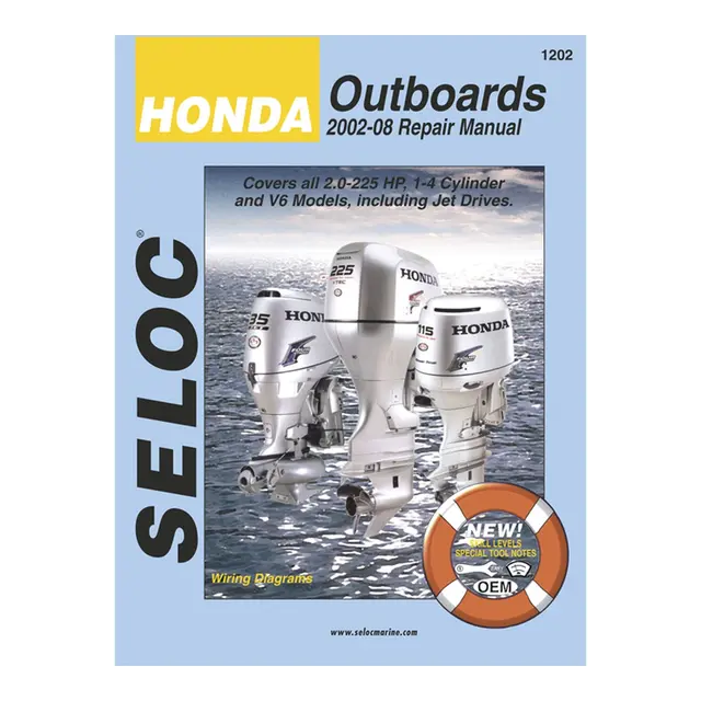 SELOC Motorhåndbok - Honda Mod: 2002-08 (se tabell) 
