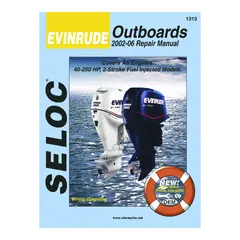 SELOC Motorh&#229;ndbok - Evinrude Mod: 2002-06 (se tabell)