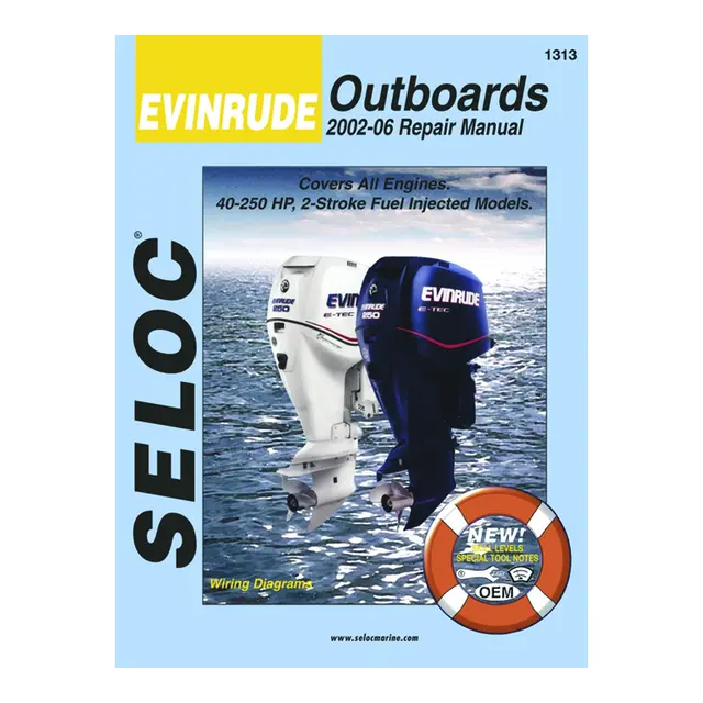 SELOC Motorhåndbok - Evinrude Mod: 2002-06 (se tabell) 