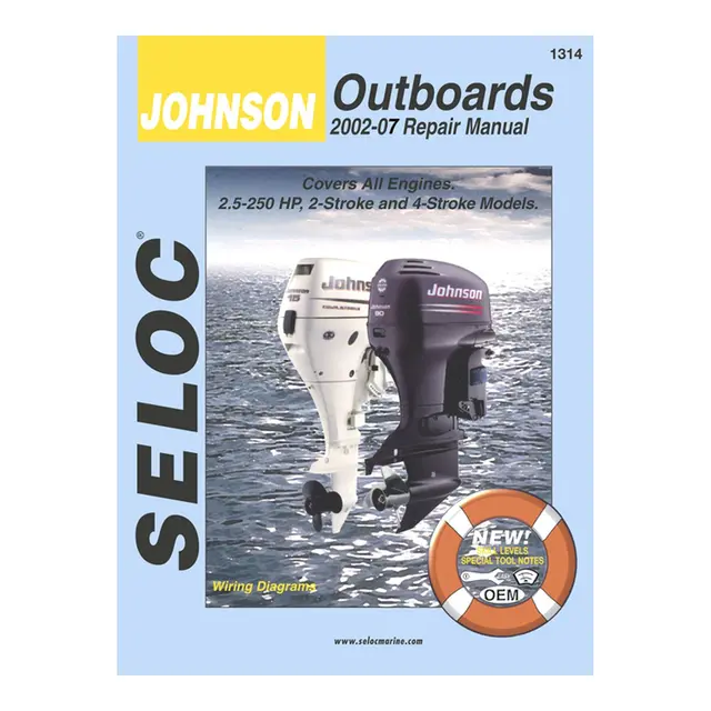 SELOC Motorhåndbok - Johnson Mod: 2002-07 (se tabell) 