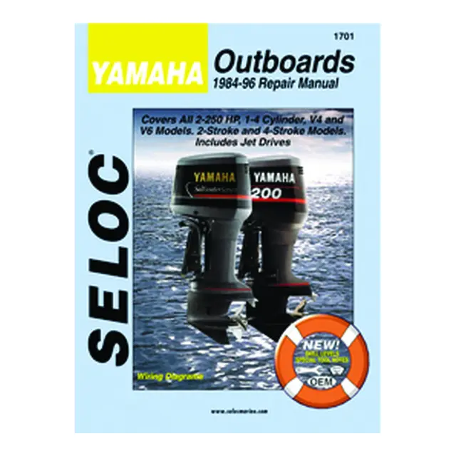 SELOC Motorhåndbok - Yamaha Mod: 1984-96 (se tabell) 