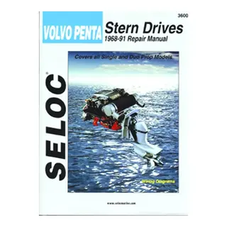 SELOC Motorhåndbok - Volvo/Penta inboard Mod: 1968-91 (se tabell)