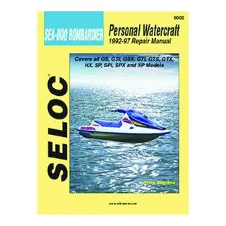 SELOC Rep.h&#229;ndbok - Sea-Doo/Bombardier Mod: 1992-97 (se tabell)