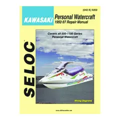 SELOC Rep.h&#229;ndbok - Kawasaki Vannscooter Mod: 1992-97 (se tabell)