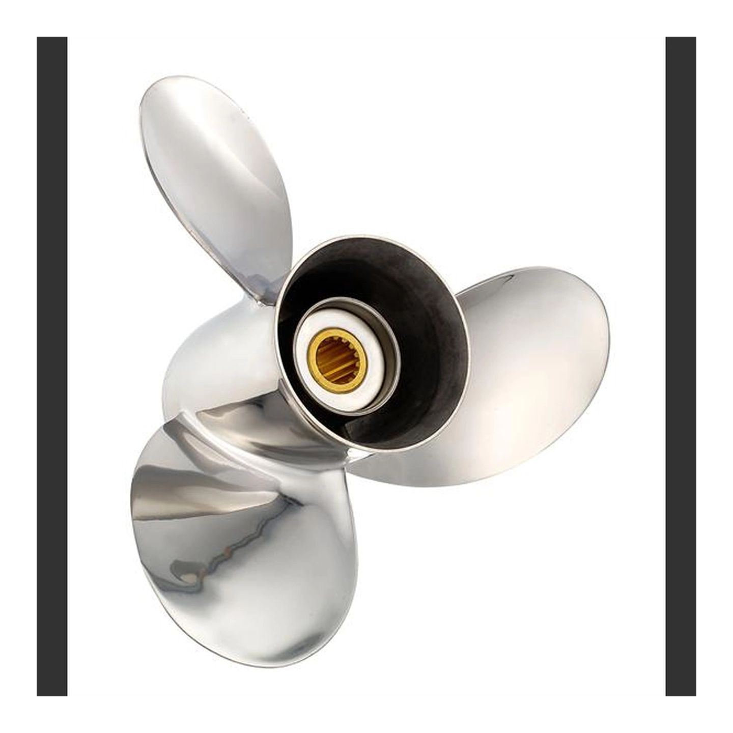 SOLAS Titan 3 - 15,3 x 17 (YA, L) Propell (Stål) - 3 bl. - m/HUB - Venstre
