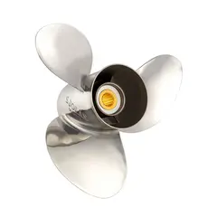 SOLAS New Saturn 3 - 10 x 14 (M/M, R) Propell (St&#229;l) - 3 bl. - m/HUB - H&#248;yre
