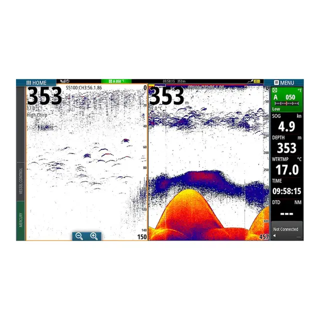 NAVICO S5100 ekkolodd med CHIRP 