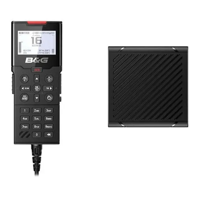 B&G H100 VHF-håndsett og SP100 høyttalersett 