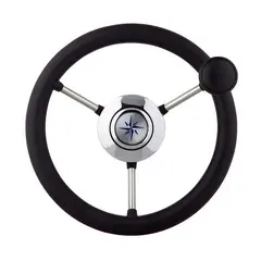LUISI Ratt, Lipari m/kule &#216;28cm, 3 eiket ratt med mykt plastratt