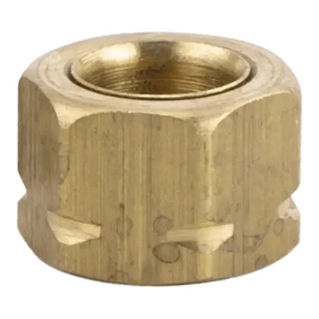 Mutter med klemhylse for 3/8"nylonrør 