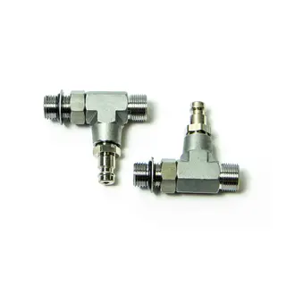 TELEFLEX Horisontal fitting - 3/8&quot; HF6001 - 5ORB + lufting