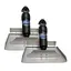 BENNETT Trimplan &quot;Bolt&quot; Elektrisk 24x 9&quot; 24 x 9 (61 x 23 cm) - fra 25 til 28 fot.