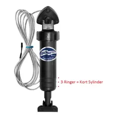 BENNETT Sylinder 29cm m/EIC giver - Kort #A1200S - innv.kobl - 6m kabel