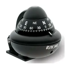 RITCHIE Brakett montert kompass X-10BM Sort - Rose: 51mm
