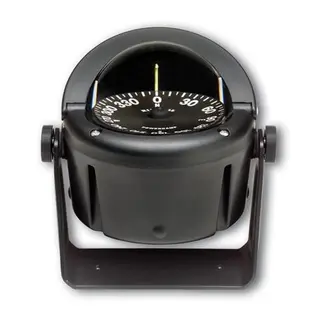 RITCHIE Brakett montert kompass HB740 Sort - Rose: 95mm