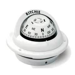 RITCHIE Nedfellbart kompass TR-35W Hvit - Rose: 57mm