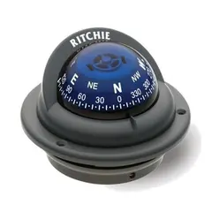 RITCHIE Nedfellbart kompass, TR-35G Gr&#229; - Rose: 57mm