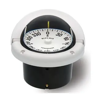 RITCHIE Nedfellbart kompass HF742W Hvit - Rose: 95mm
