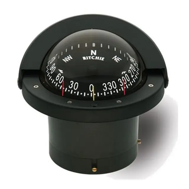 RITCHIE Nedfellbart kompass FN203 Sort - Rose: 114mm 