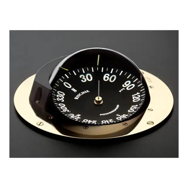 RITCHIE Globemaster kompass SY500 Forkrommet - Rose: 127mm 
