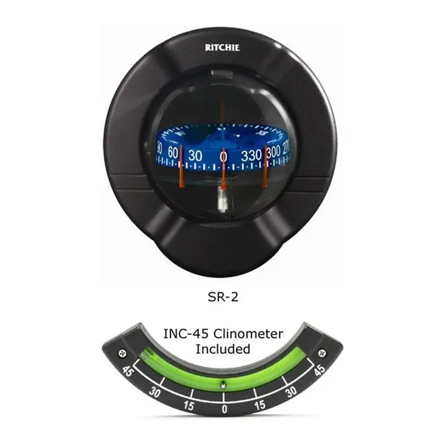 RITCHIE Kompass, Venture SR2 Sort - Rose: 93,5mm 