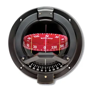 RITCHIE Skottmontert kompass BN202 Sort - Rose: 114,3mm