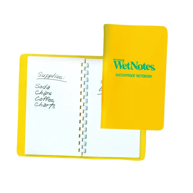 RITCHIE Wet Notes W-50 Notatbok til bruk i og under vann! 