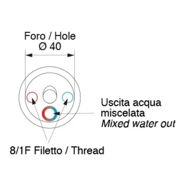 BARKA MD31101 Blandebatteri Krom uttrekkbart - 1,5m slange - Av/På bryter 