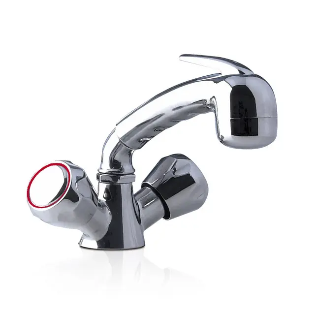 BARKA Blandebatteri, MD31101 uttrekkbart munnstykke - 1,5m slange 