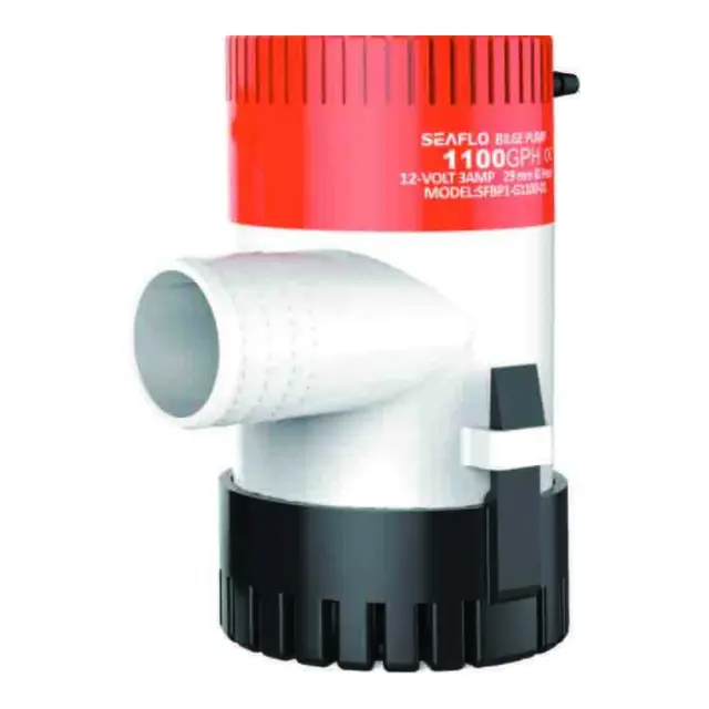 SEAFLO Lensepumpe 1100GPH 12V - 4158 liter i timen 