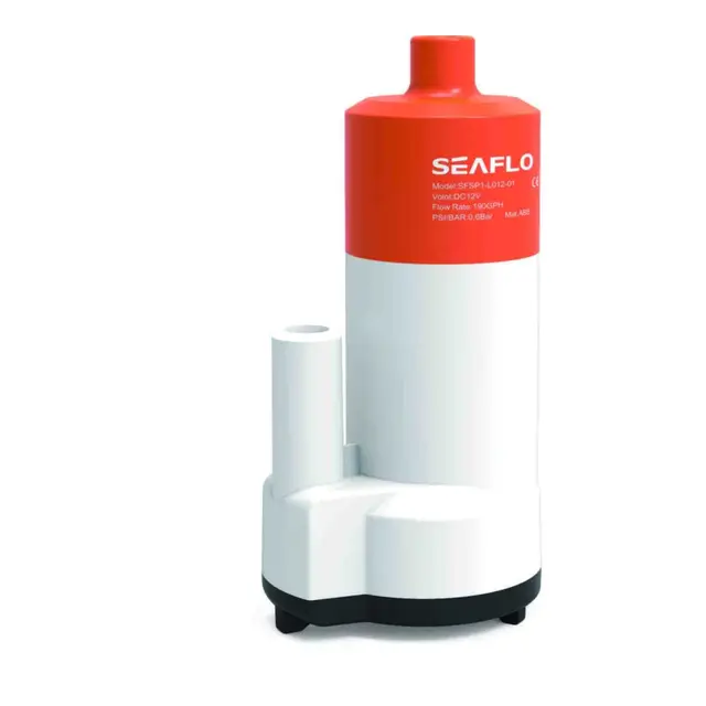 SEAFLO nedsenkbar ferskvannspumpe 12V 12 L/pr.min 