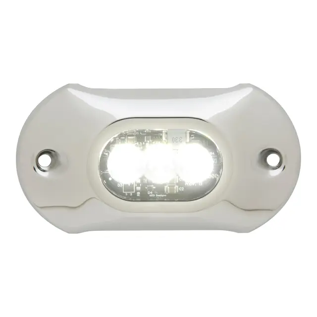 ATTWOOD undervannslys, 3xLED, hvitt lys 800 lumen 