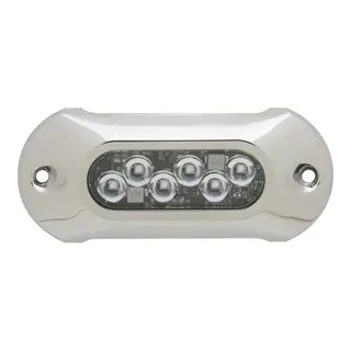 ATTWOOD undervannslys, 6xLED, hvitt lys 1650 lumen