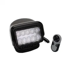 GOLIGHT Lyskaster LED - 24V Sort - Tr&#229;dl&#248;s kontroll