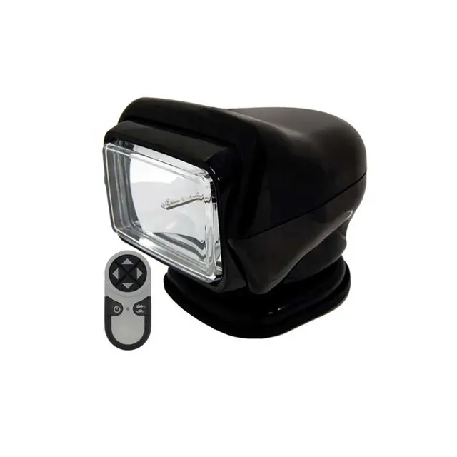 GOLIGHT Lyskaster "Stryker" Xenon - 12V Sort - Trådløs kontroll 