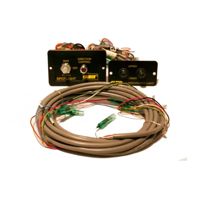 GUEST Kontrollpanel for 2 styrepos. 12V Passer til # 503-1 