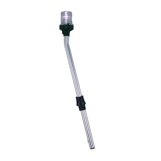 PERKO Lanternemast, Avtagbar 1330 rundtlysende 360&#176;. 67 cm med sokkel.