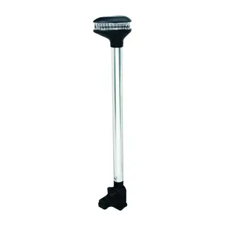 PERKO Lant.mast, Nedf.bar, LED, 1639 360 graders LED lanterne. 42 cm h&#248;y