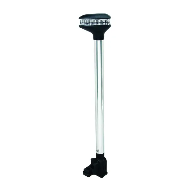 PERKO Lant.mast, Nedf.bar, LED, 1639 360 graders LED lanterne. 42 cm høy 