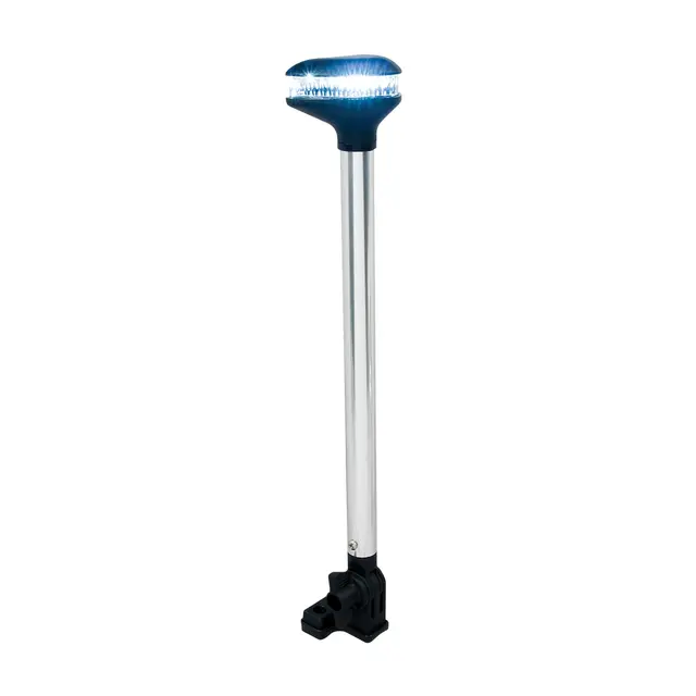 PERKO Lant.mast, Nedf.bar, LED, 1639 360 graders LED lanterne. 42 cm høy 