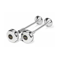 ONGARO Dobbelt trompethorn 12V Kort dobbelt rustfritt trumpet horn.